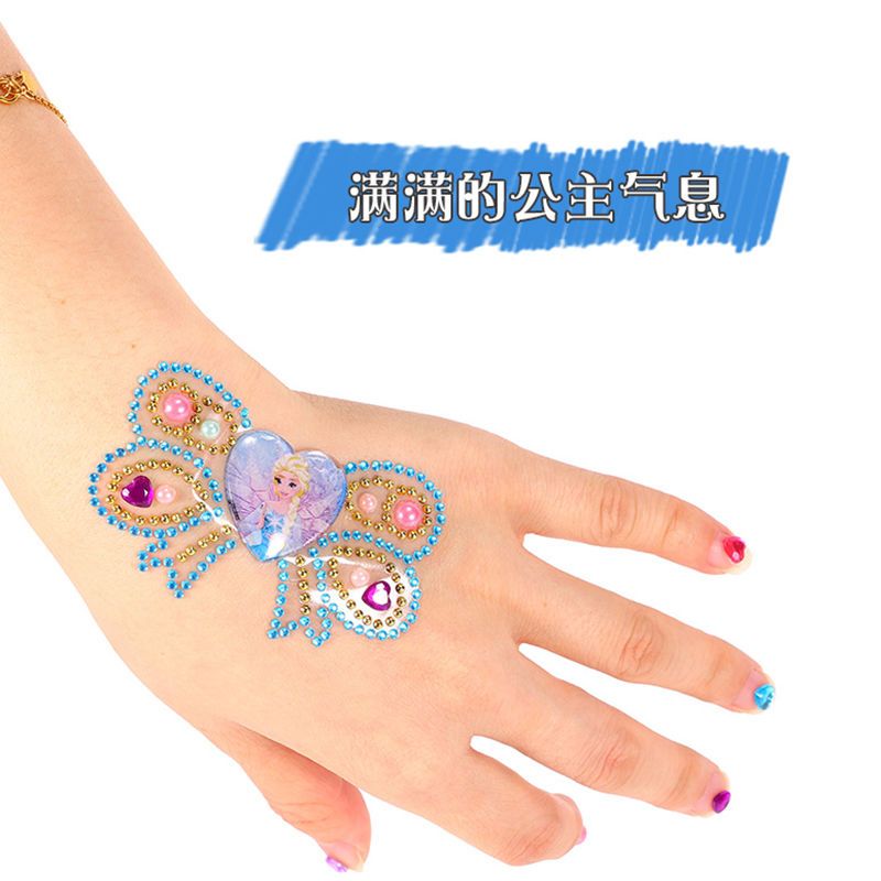 冰雪奇缘玩具贴纸贴画小公主儿童贴贴纸粘贴纸卡通|冰雪奇缘2(蝴蝶结)