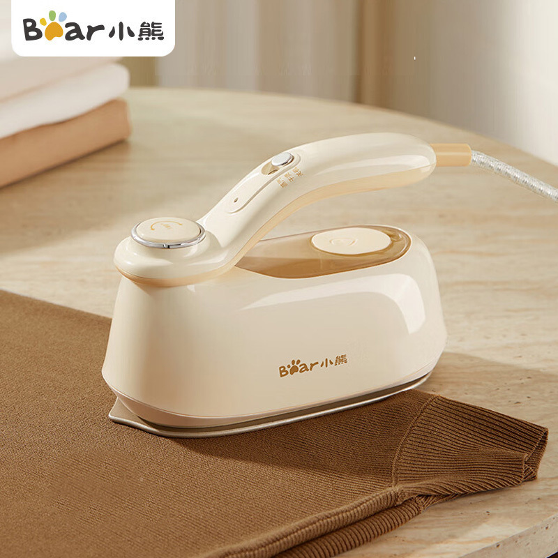 小熊(bear)手持挂烫机 大功率增压蒸汽干湿熨烫旅行出差便携小型熨斗 DYD-B15M5 增压干湿双熨 /台