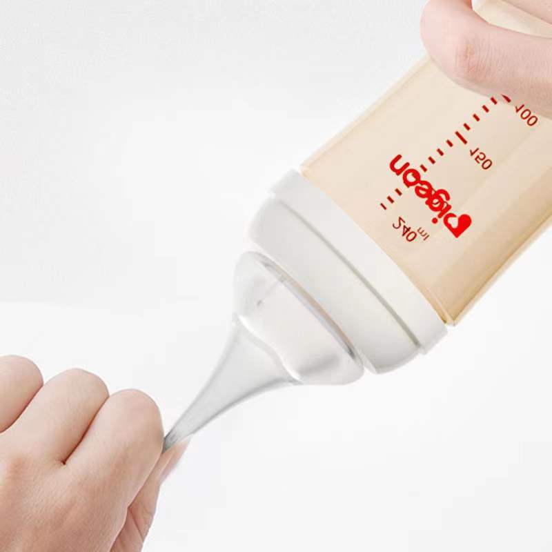 贝亲自然实感第3代PRO系列宽口径PPSU奶瓶240ml(配M号奶嘴)AA191