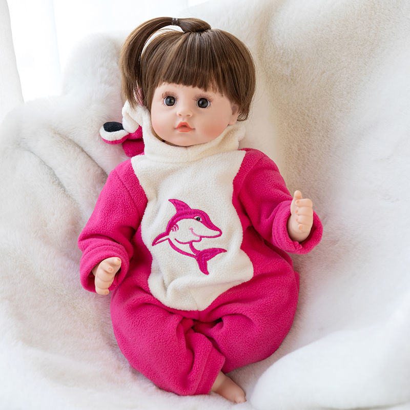 仿真洋娃娃玩具婴儿女孩公主软搪胶布娃娃逼真睡眠会说话的假娃娃|277