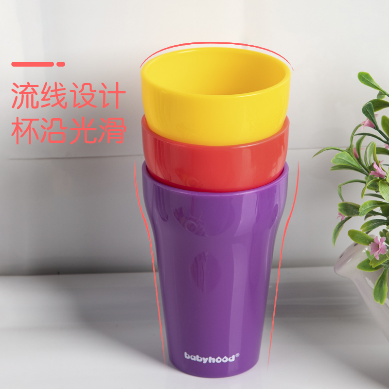 儿童刷牙杯卡通宝宝牙缸牙刷杯子可爱家用壁挂防摔洗漱套装漱口杯|[呆萌装]长颈鹿+小猫屁股牙刷架(送卡通牙刷、无痕贴)