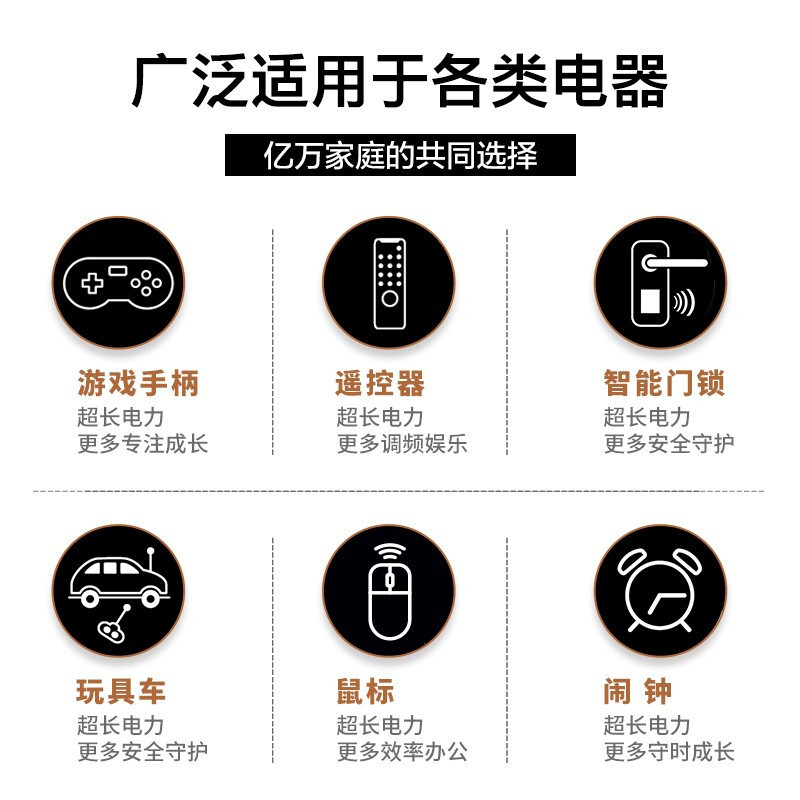 金霸王(Duracell)超能量 7号电池 碱性电池 4粒 数码电池自营博朗额体温度计遥控器计算器不可充电