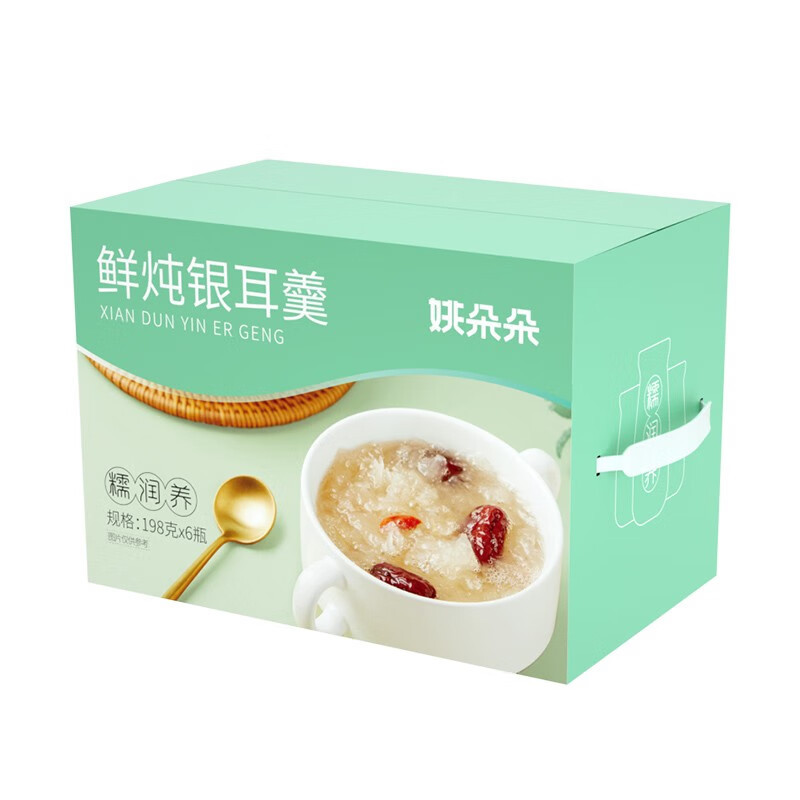 姚朵朵白桃乌龙银耳-198ml*6瓶
