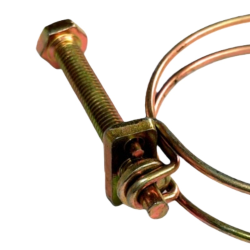 太晋众诚铁信 镀锌双钢丝喉箍100个 16-25mm/包高清大图