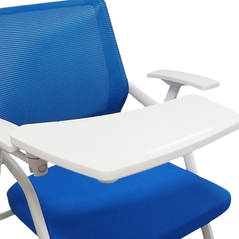 华立伟培训椅 蓝色 把高清大图