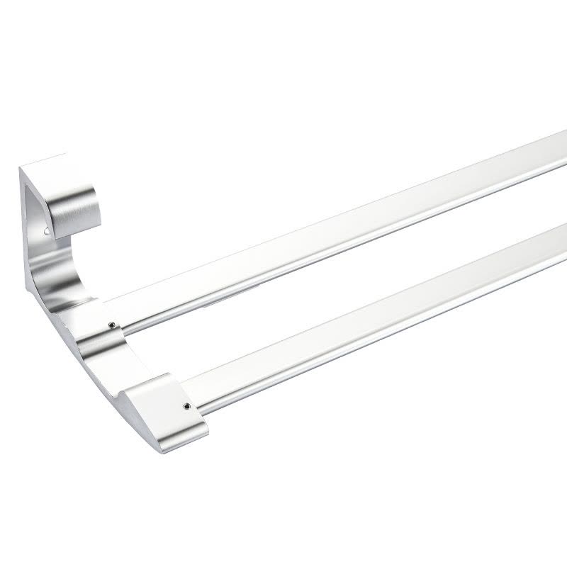 蔚珺太空铝双层毛巾杆通用型个图片