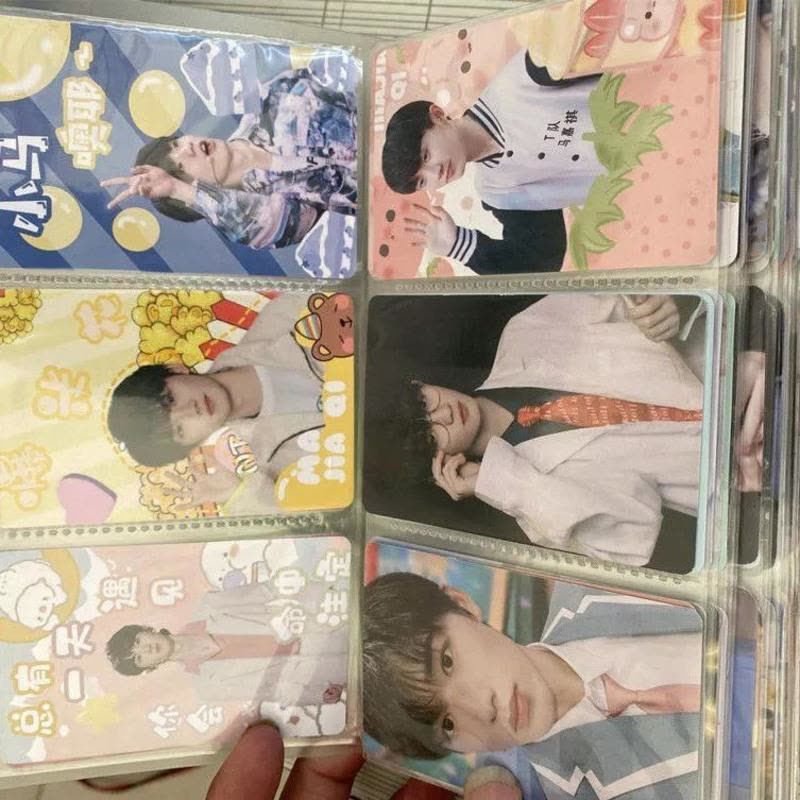 追星收纳小卡册卡片专辑刘耀文TNT时代少年团蔡徐坤宋亚轩透卡包120卡位