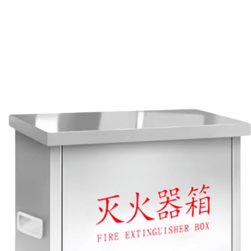豫龙都不锈钢灭火器箱8kg个高清大图