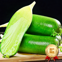 【西沛生鲜】水果萝卜 净重4.5斤 新鲜生吃青脆甜大冰淇淋水果型胡白特产蔬菜