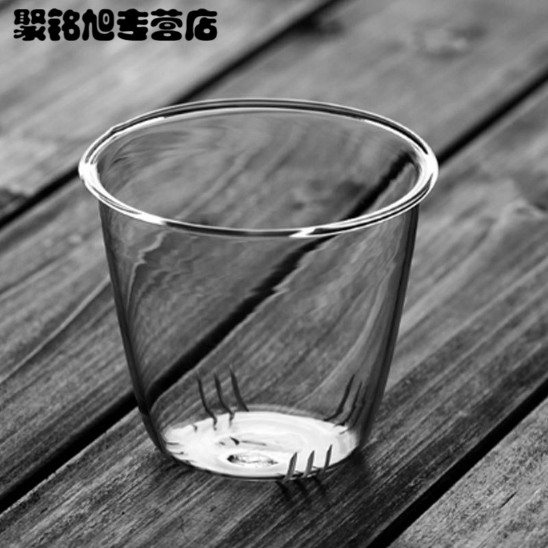 加厚全玻璃茶壶小号冲泡红花茶具套装家用过滤水壶煮器生活日用家居器皿水具水杯创意简约玻璃茶壶