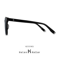 海伦凯勒(Helen Keller) 墨镜开车眼镜偏光太阳镜墨镜 H8956 H2151H03 深灰+黑框偏光