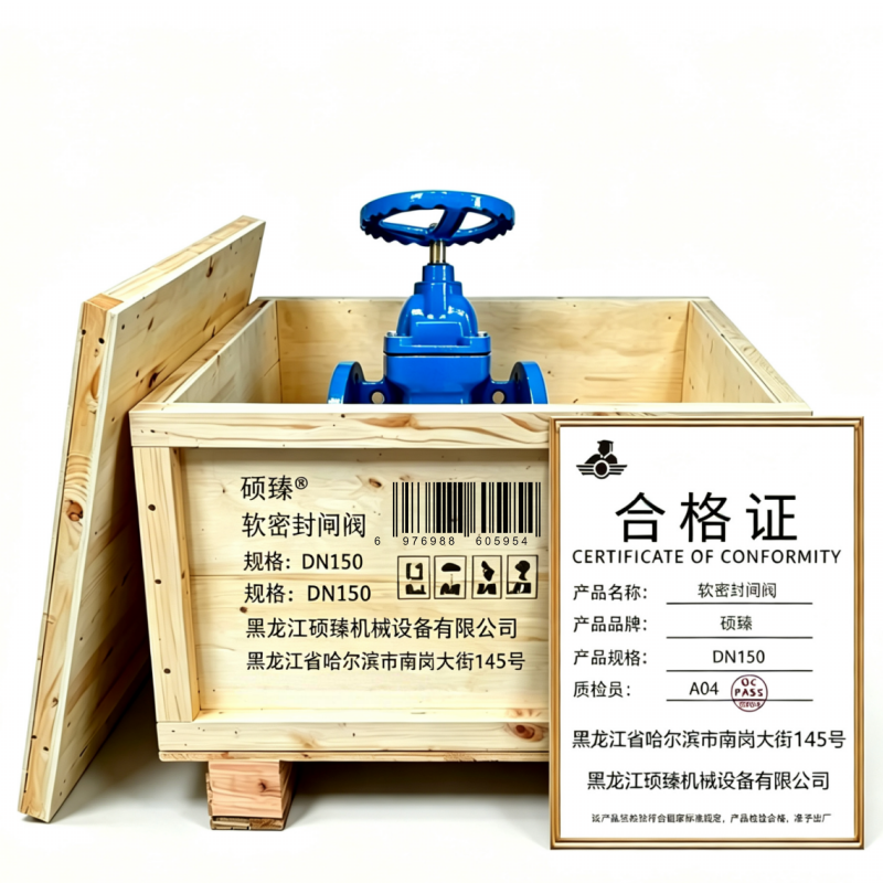 硕臻 软密封闸阀 DN150 个高清大图
