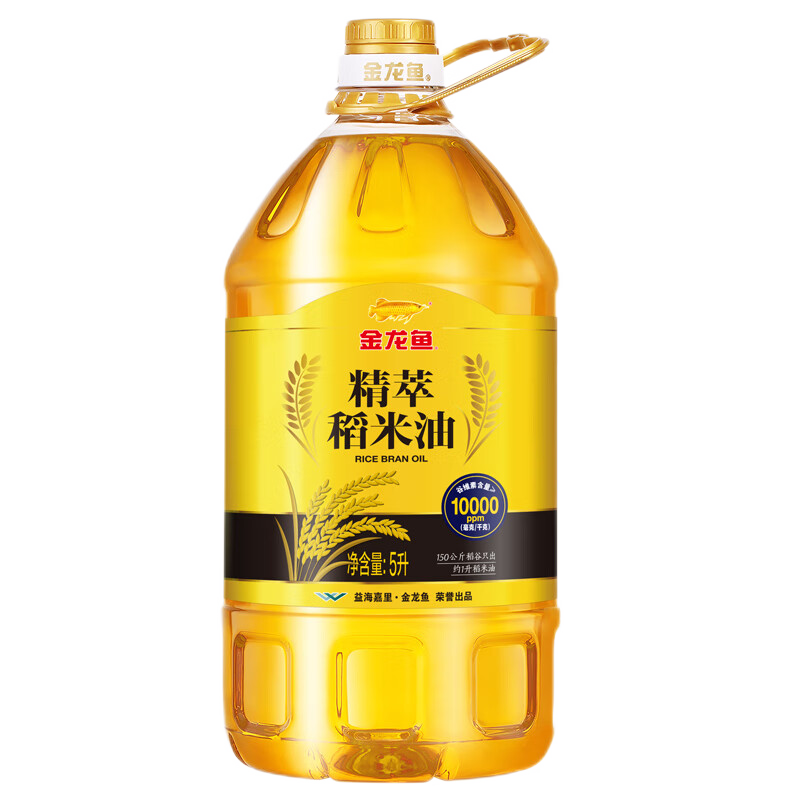 金龙鱼精萃稻米油--5L