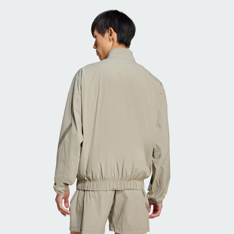 阿迪达斯(adidas)阿迪达斯男款运动夹克防风透气保暖轻便训练外套高清大图