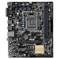 华硕（ASUS） H110M-K D3 LGA1151 电脑主板 支持DDR3三代内存 支持INTEL平台