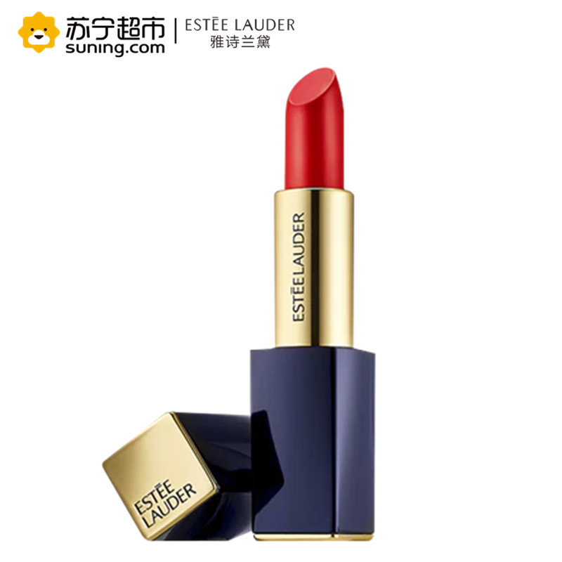 雅诗兰黛(Estee Lauder)花漾倾慕唇膏 3.5g 520浪漫表白 25号色 魅色口红滋润