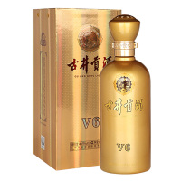 古井贡牌 古井贡酒 V6 40.6度 500ml*4 整箱装 浓香型白酒