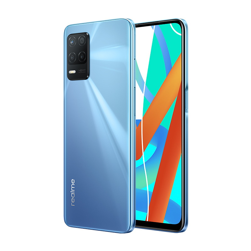 realme 真我V13 5G手机 8GB+128GB 天青色 5000mAh大电池 4800万三摄 双5G天玑700 OPPO提供售后支持