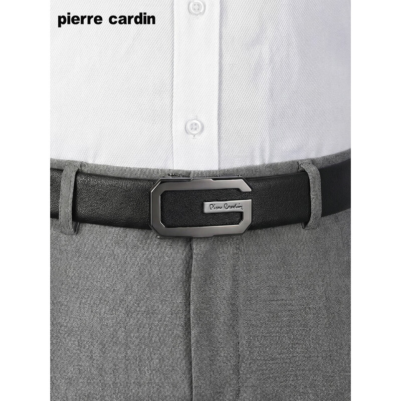 皮尔卡丹(pierre cardin)新款休闲男式自动扣皮带 W43866071-2BA