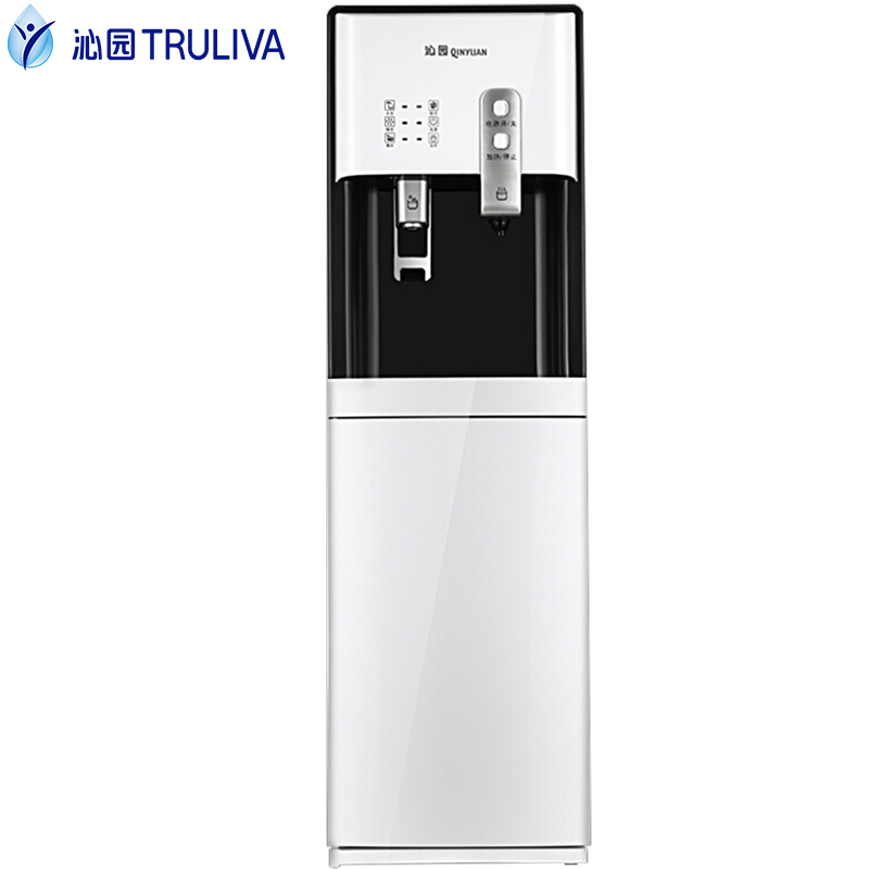 沁园(QINYUAN)反渗透家用柜式冷热型饮水机净直饮机JLD5584XZ-RO高清大图