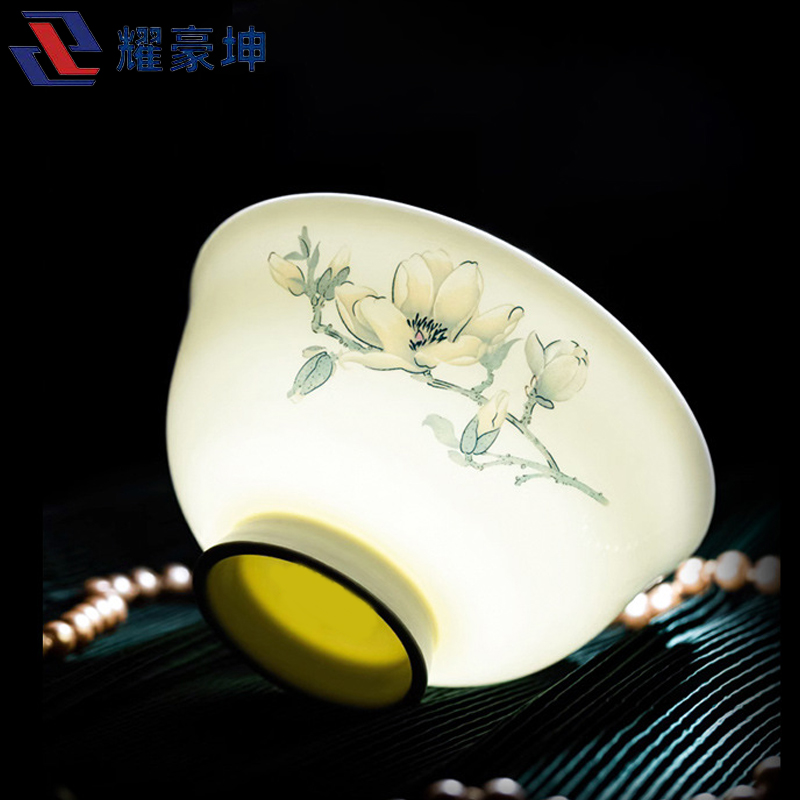 耀豪坤 骨瓷餐具套装礼品盒装 60件套YHLQ-60A/套高清大图