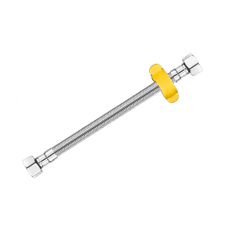 304不锈钢金属编织管热水器连接水管4分60厘米 单位:根高清大图