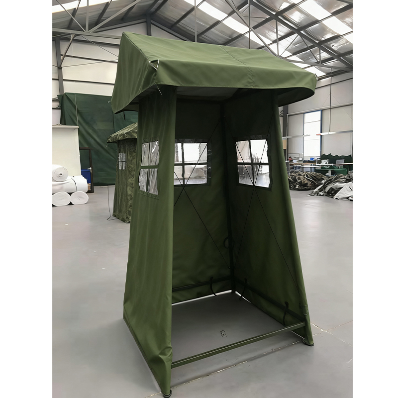 将鹰 户外防雨岗哨岗亭 双岗亭帐篷人不带门帘 双人 JY-033S-GT2高清大图