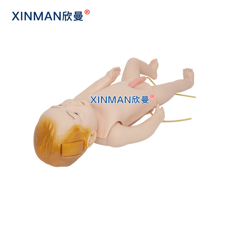 欣曼科教 高级婴幼儿全身静脉穿刺训练模型 婴儿护理模型XM-PD513高清大图