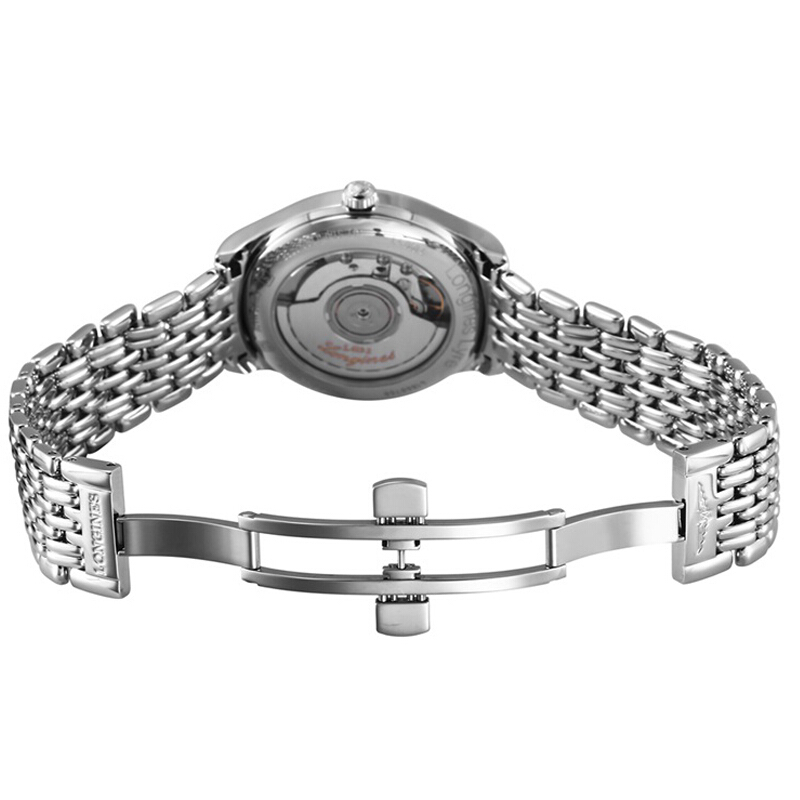 浪琴(Longines) 瑞士品牌 手表 律雅系列 机械男表 L4.860.4.12.6