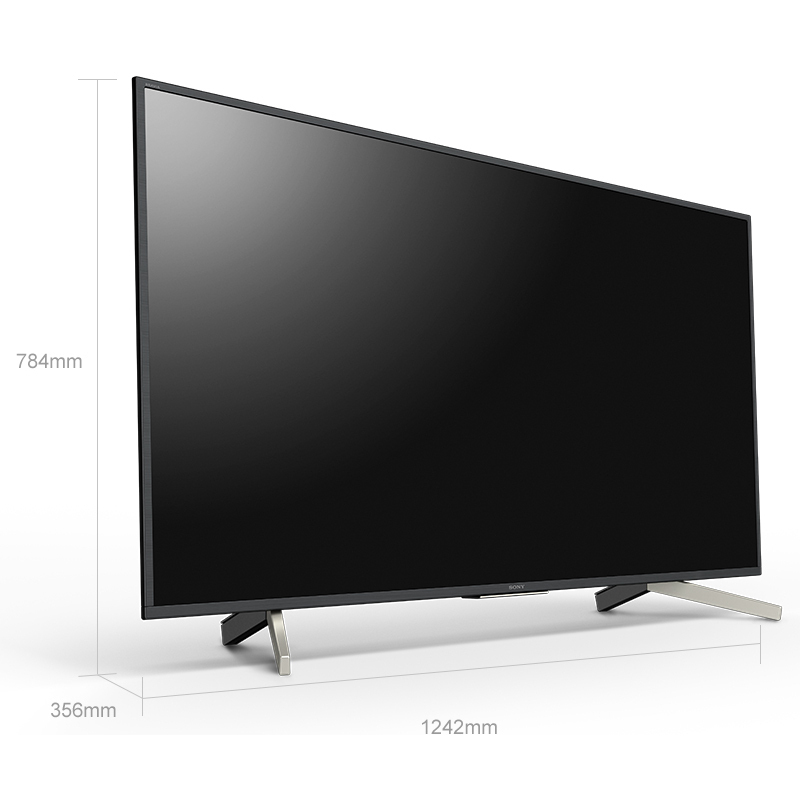 索尼(SONY)KD-55X7500F 55英寸 4K液晶智能电视 纤巧窄边框 丰富影视资源