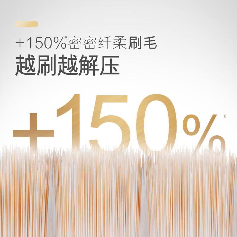高露洁48孔宽头护龈超细软毛宽柔绵绵丝牙刷轻适刷双支装*3(6支装)高清大图