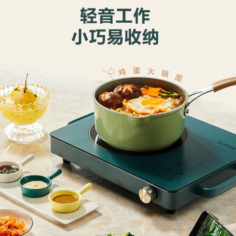 苏泊尔(SUPOR)电磁炉 电陶炉 低音内外双环独立控温家用十一档2200W大功率家用火锅炉 C22-CS13