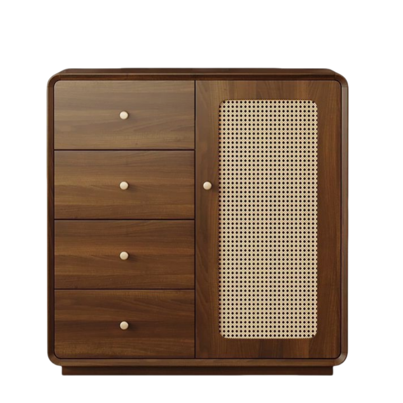 蕃蒂斗柜一门四抽台高清大图