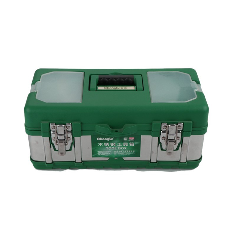 长鹿多功能不锈钢工具箱14寸