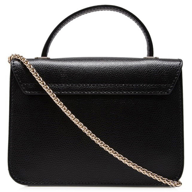 直营furla芙拉迷你女士真皮手提式包盖式链条包手提包单肩包斜挎包