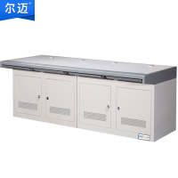 尔迈 多媒体监控制机房操作台指挥调度台工控台中心视频控制监控桌播音桌讲台 四联