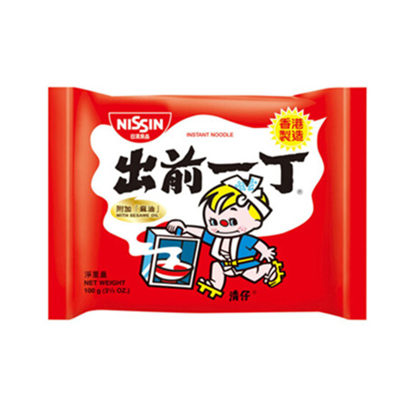 出前一丁麻油味 100g/袋 方便速食 方便面 泡面 熬夜 夜宵 香港进口