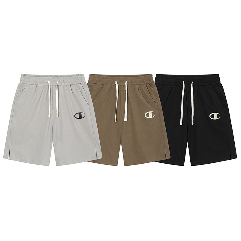 champion冠军短裤男宽松休闲运动短裤透气五分裤