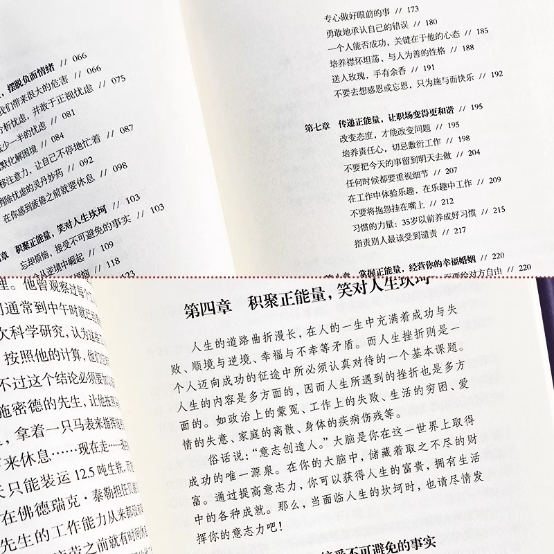 [正版] 正能量 负面情绪正面解决焦虑症缓解心灵鸡汤心灵成长与修养的书籍 职场抑郁症治疗解压心理疏导青少年成功励志青春高清大图
