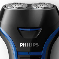 Philips/飞利浦电动剃须刀S100/02 充电式 男士刮胡刀 全身水洗 进口刀头 旋转式 双刀头