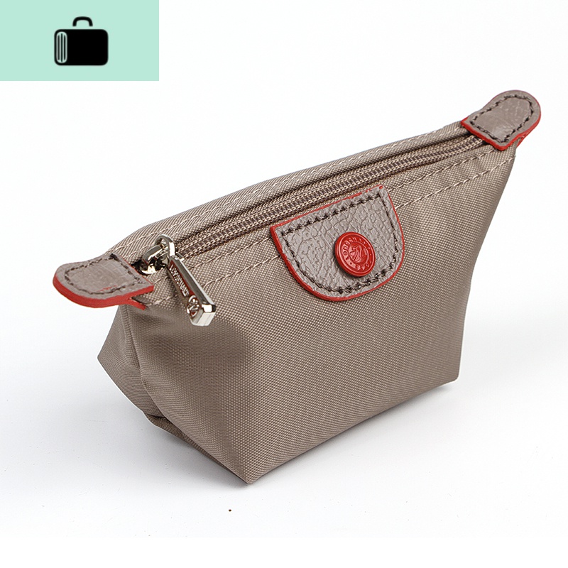 尼龙龙骧包long饺子包champ包折叠口红手拿钥匙包零钱包女小迷你NEW LAKE 纪念款棕色