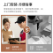 小户型实木梳妆台床头柜一体卧室60cm中古书桌新款主卧伸缩化妆桌