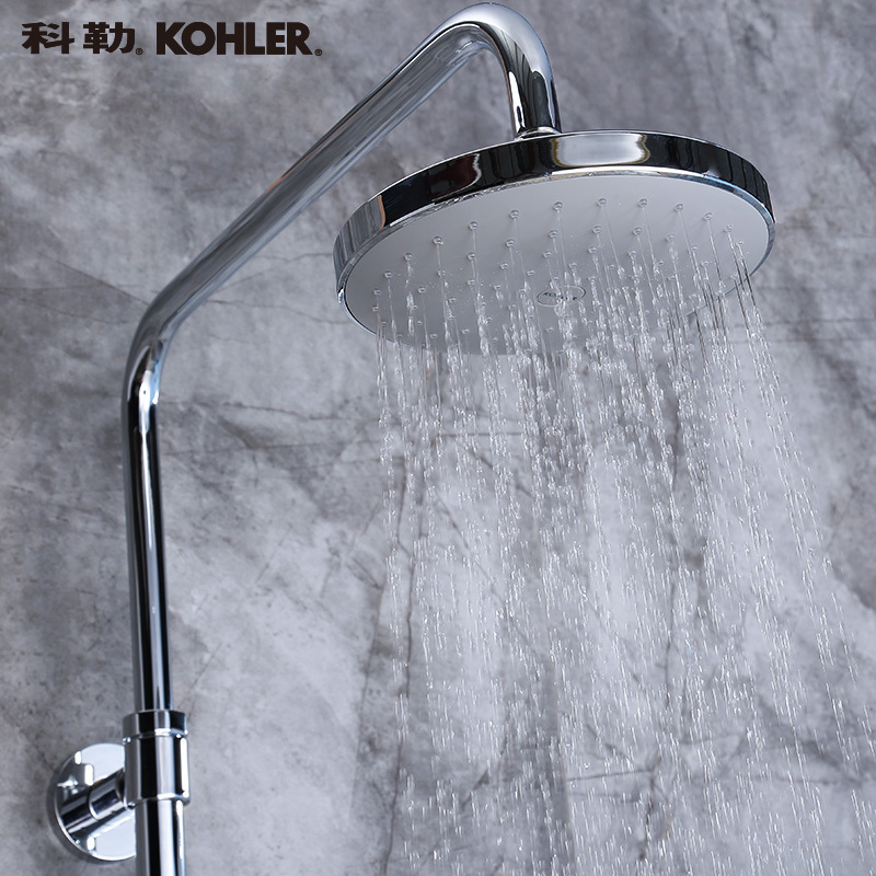 科勒淋浴花洒龙头套装亲氧双花洒淋浴柱挂墙式升降淋浴器99290t