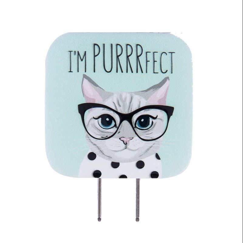 充款卡通头a智能闪手机充电器2.1充电器|J款充电器