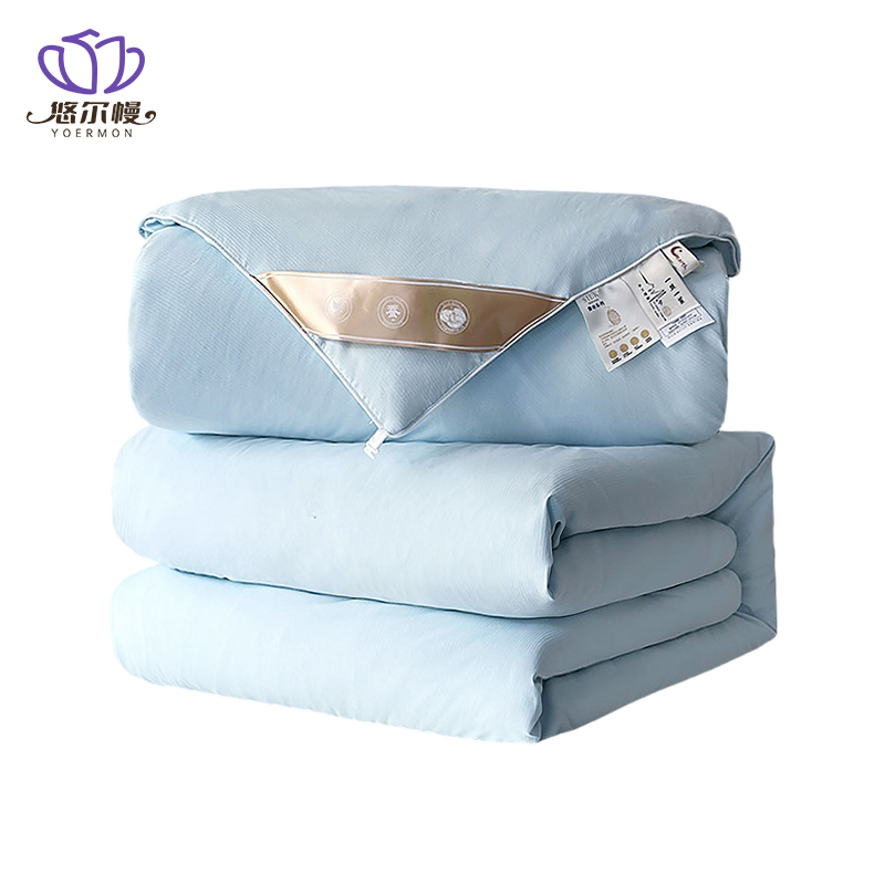 悠尔幔 蚕丝被 子母被200*230cm(4斤+6斤)/张高清大图