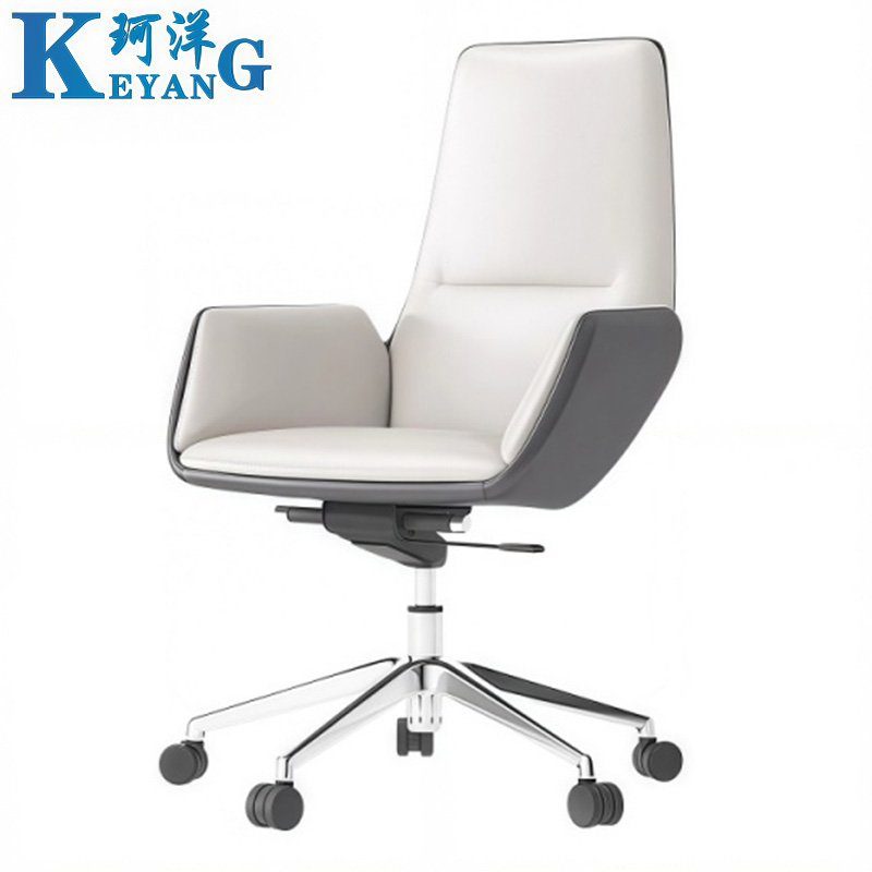 珂洋 老板椅 米色 把高清大图