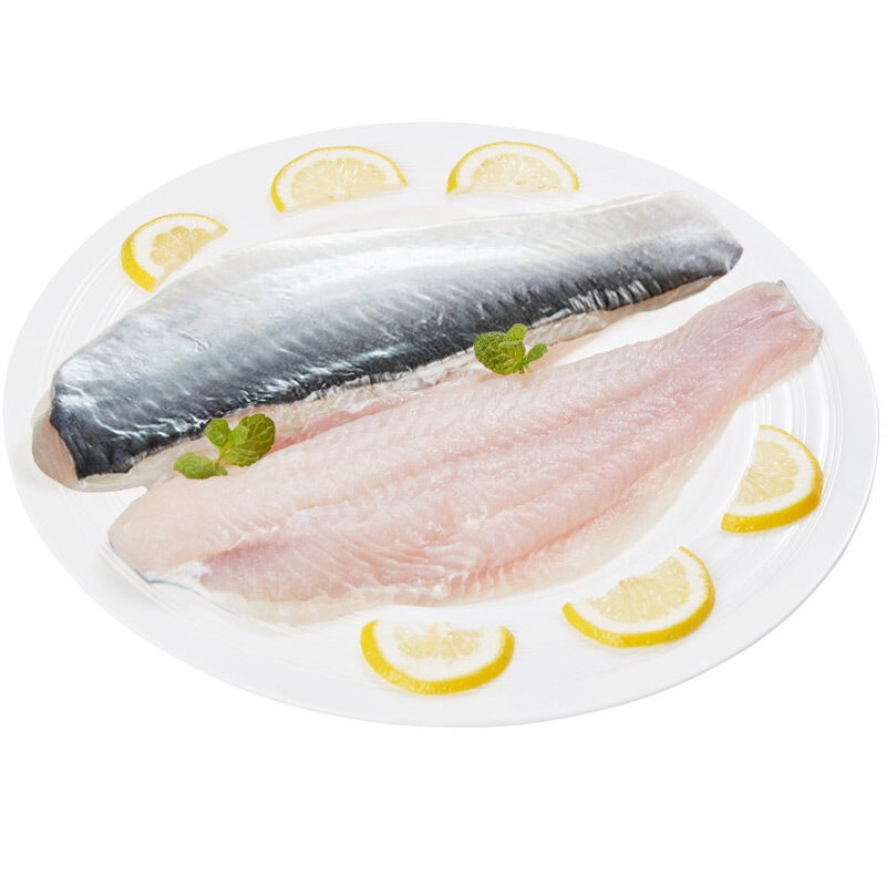 巴沙鱼柳带皮鱼片新鲜鱼片冷冻巴沙鱼火锅食材酸菜鱼2500g带皮鱼柳
