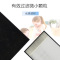 松下过滤网滤芯套装(集尘滤网F-ZXGP70C+脱臭滤网F-ZXGD70C)适用F-VXG70C空气净化器