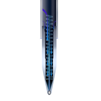 齐心 R929 经典按动中性替芯 子弹头 0.5mm 蓝 20支装