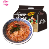 光友 绵阳米粉四连包 135克*4袋 /包 袋装牛肉味米粉 非油炸方便酸辣粉丝面 四川特产小吃